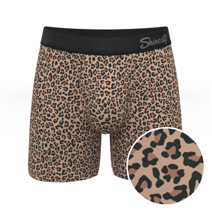 The Wild Cat | Leopard Print Ball Hammock® Pouch Underwear