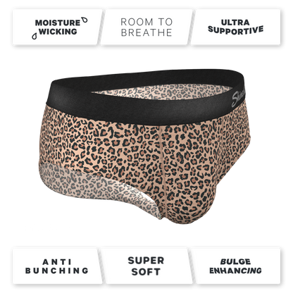 The Wild Cat | Leopard Print Ball Hammock® Pouch Underwear Briefs