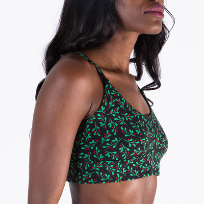 The Kiss Me There | Mistletoe Bralette