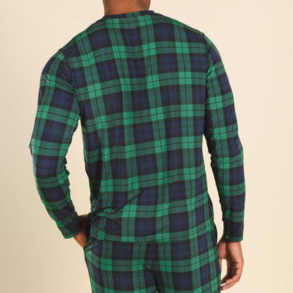 The Black Watch | Tartan Plaid SleepDeep™ Men’s Long Sleeve Pajama Shirt