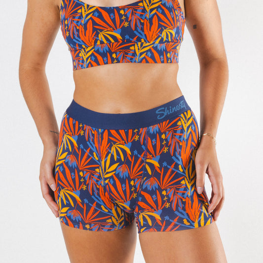 The San Diego Sunrise | Tropical Foliage Women’s Boxers