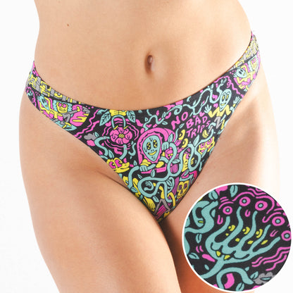 The No Bad Trips | Shinesty x Killer Acid MicroModal Thong