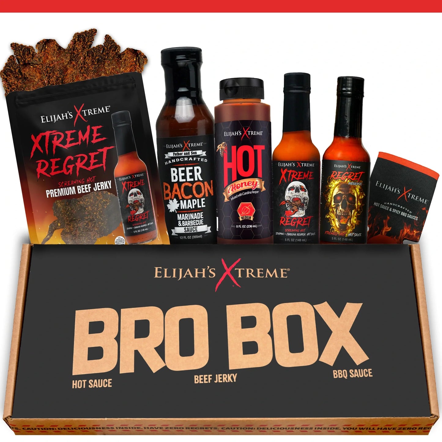 Xtreme Spicy Bro Box Ultimate Hot Sauce Gift Set