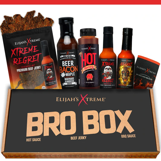 Xtreme Spicy Bro Box Ultimate Hot Sauce Gift Set