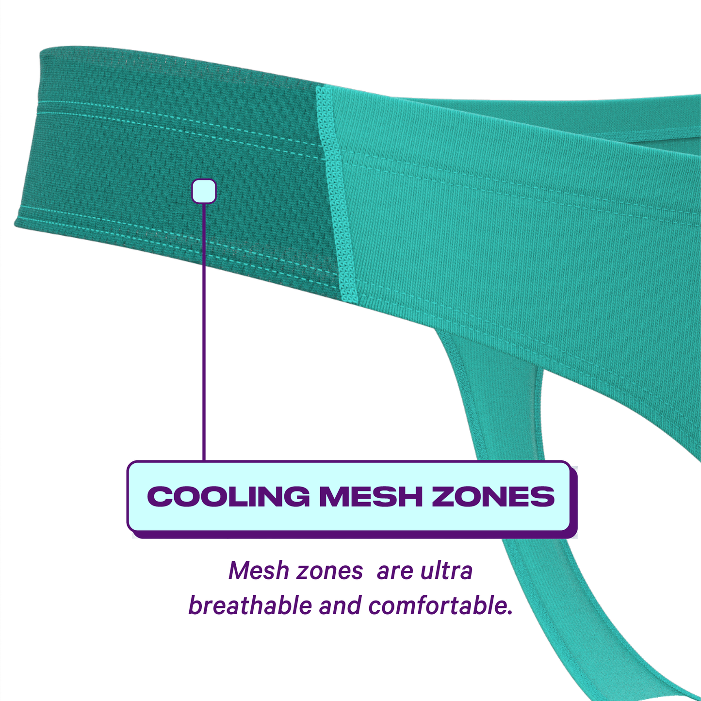 The Young Grasshopper | Green paradICE™ Cooling Thong