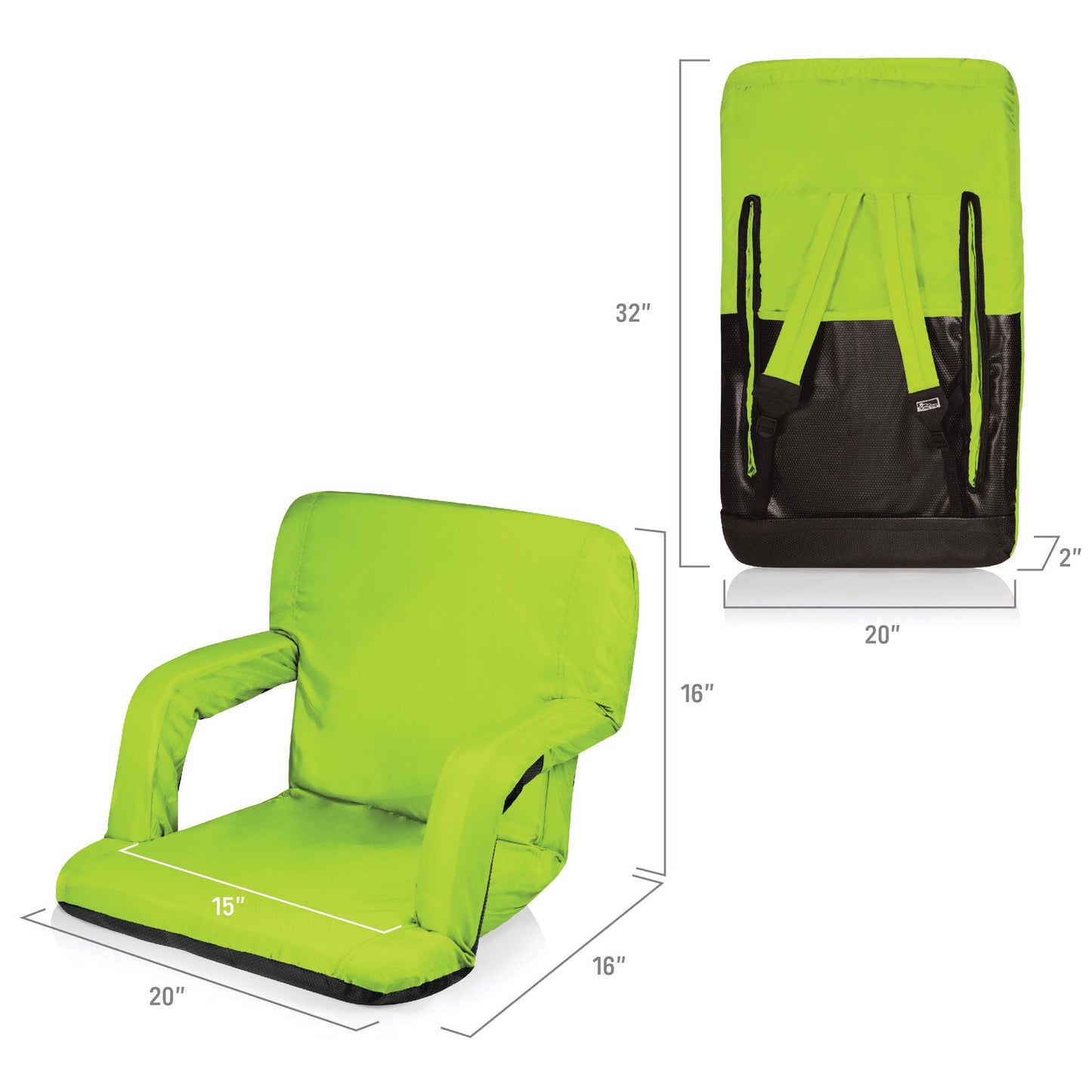 Ventura Portable Reclining Stadium Seat