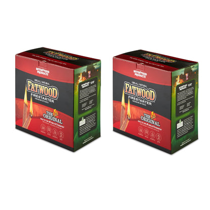 Betterwood Products 9987 Fatwood Natural Pine 5 Pound Wood Firestarter (2 Pack)