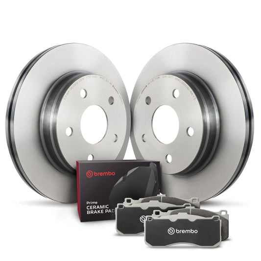 Brembo OE 12-18 Audi A6/A6 Quattro/A7 Quattro/10-18 A8 Quattro Front Disc Brake Kit