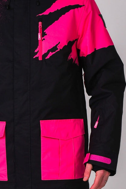 Afterparty Jacket Black & Pink Men's