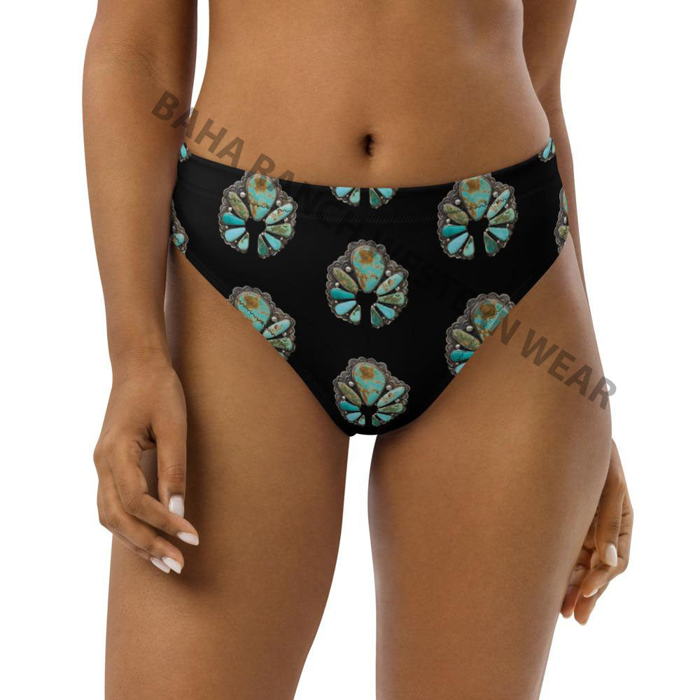 Yeehaw Black Naja Bikini Bottom