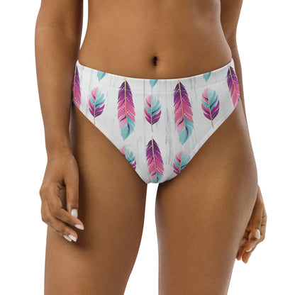 Yeehaw Boho Feather Bikini Bottom