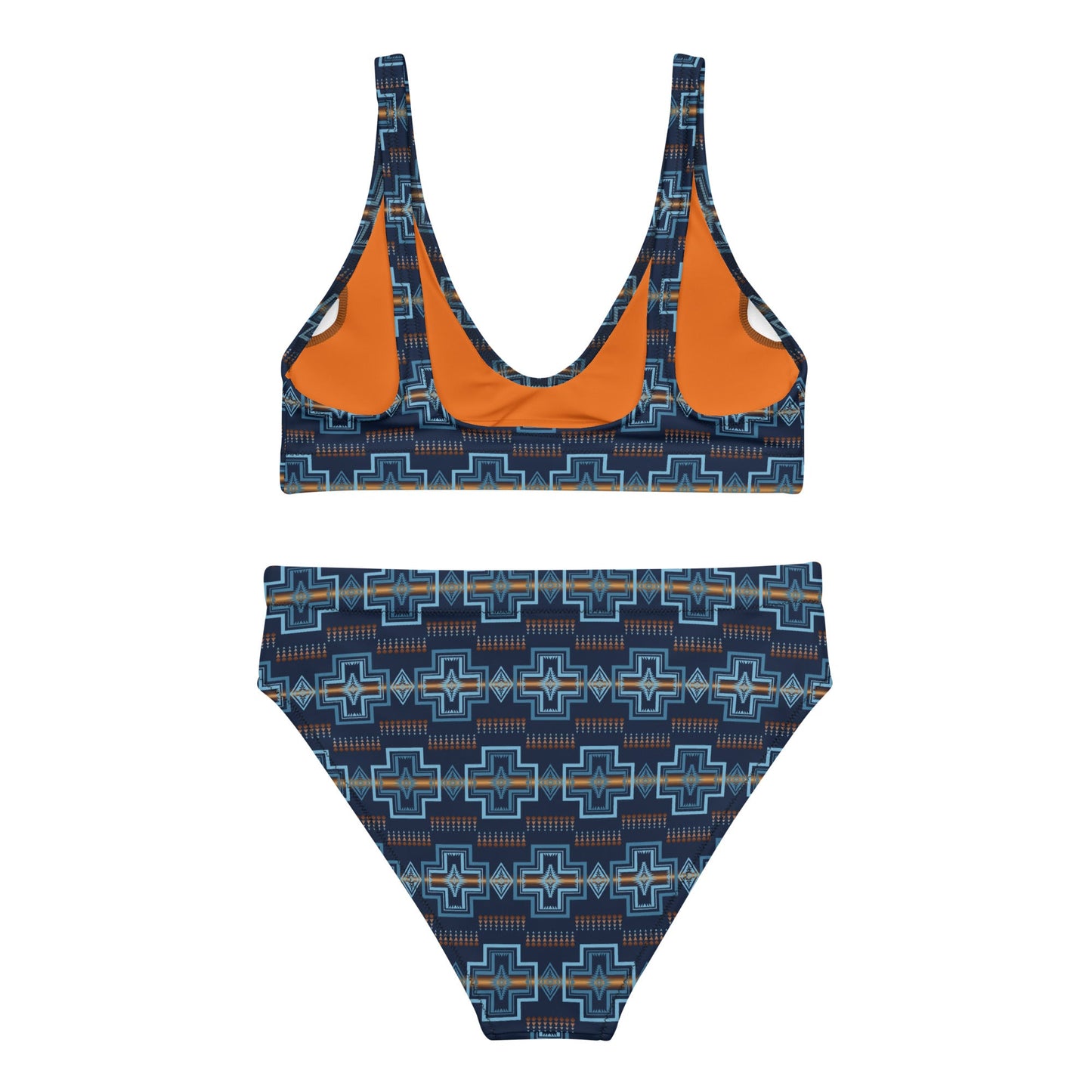 Yeehaw Navy Aztec Bikini