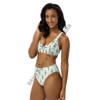 Yeehaw Desert Dweller Bull Skull Cactus Bikini