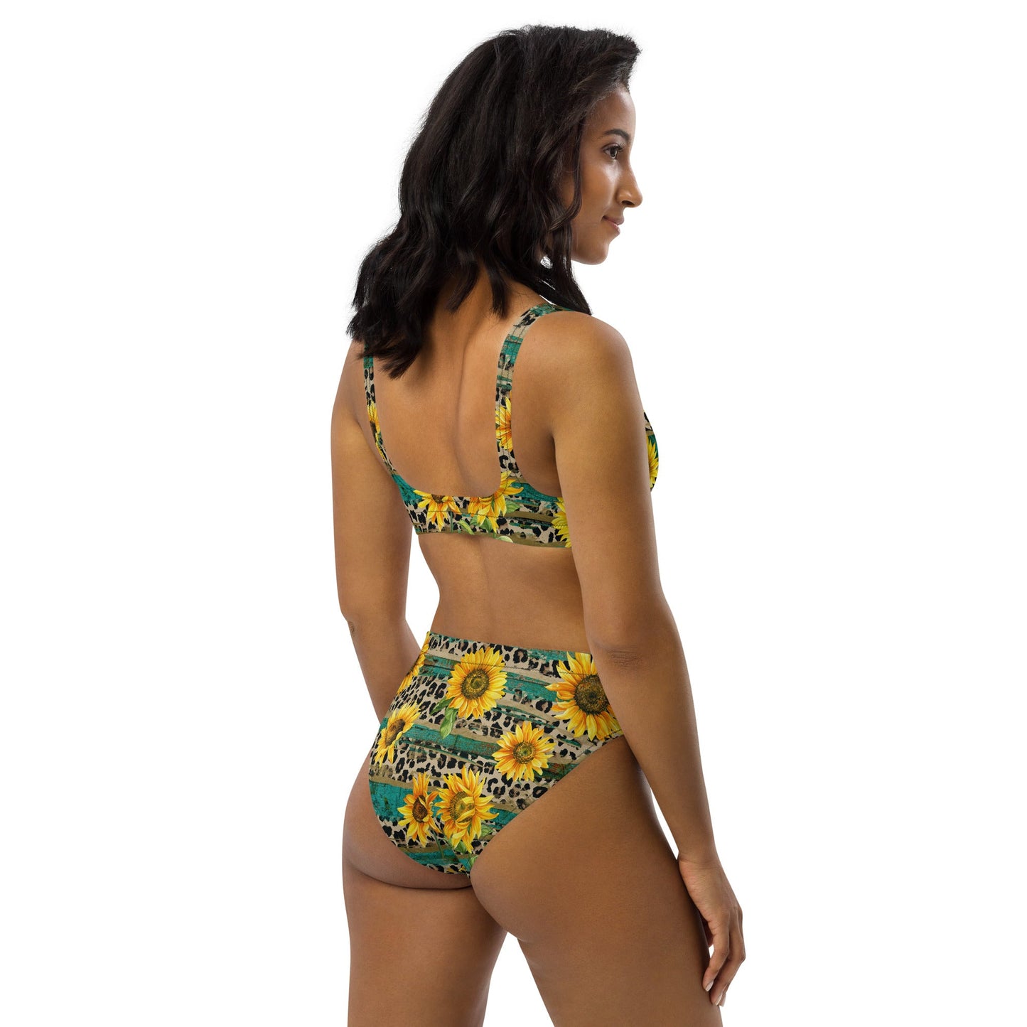 Yeehaw Leopard & Sunflower Bikini