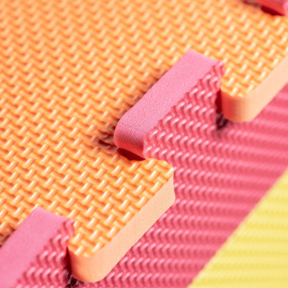 BalanceFrom Kid’s Puzzle Play Mat, EVA Foam Interlocking Floor Tiles for Baby Play Area, Toddler Playroom, and Home Gym Flooring