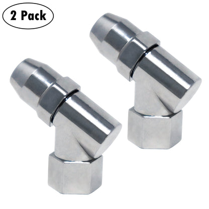 Advanced Angled Tire Air Chuck - 1/4" NPT (2 Pack)