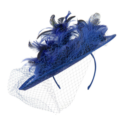 Animal Print Fascinator With Netting