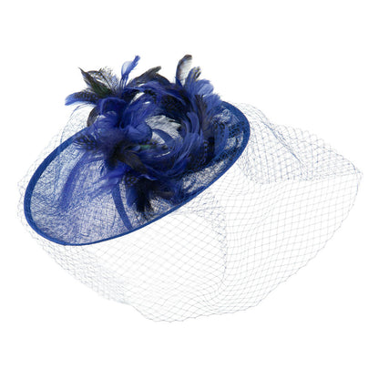 Animal Print Fascinator With Netting