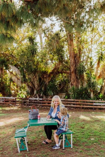 Picnic Table Portable Folding Table with Seats