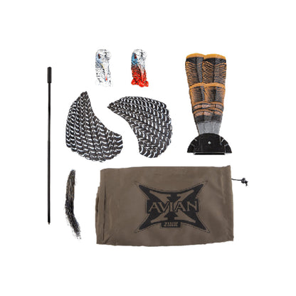 Avian-X AVX8108 HDR Strutter Adjustable Tail Fan Realistic Turkey Hunting Decoy