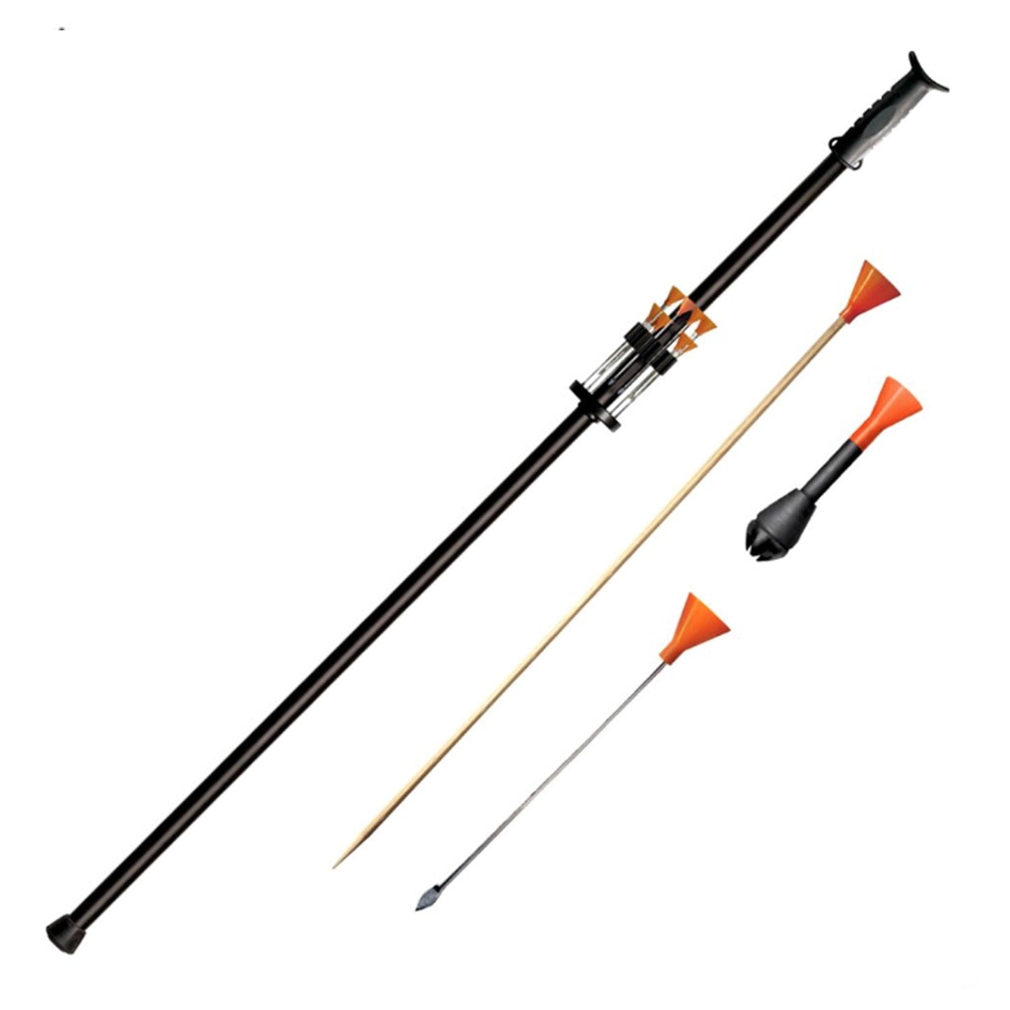 Cold Steel B6254PZ 4-Foot 0.625 Professional Aluminum Blowgun 36 Darts, Black