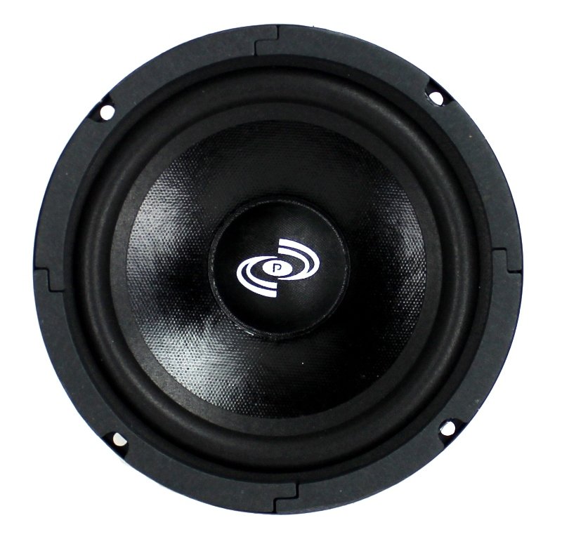 Pyle 6.5" 300W Car Mid Bass MidRange Audio Speaker 8 Ohm Black
