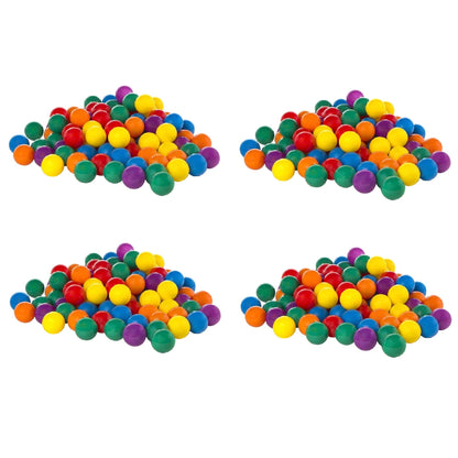 Intex 100-Pack Small Plastic Multi-Colored Fun Ballz for Bounce Houses (4 Pack)