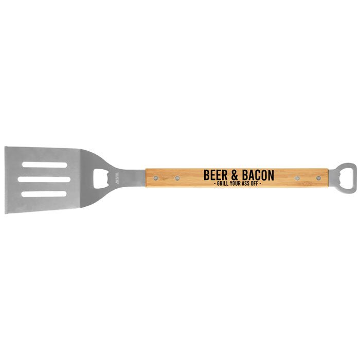 Barbecue Spatula with Bottle Opener