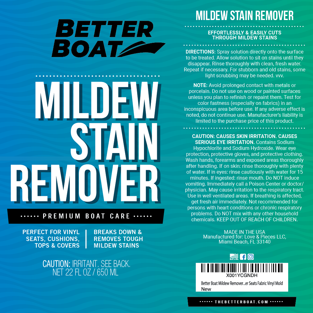 Mildew Stain Remover