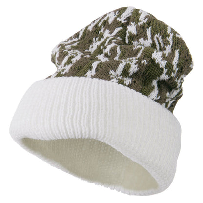 Blaze Liner Camo Cuff Beanie