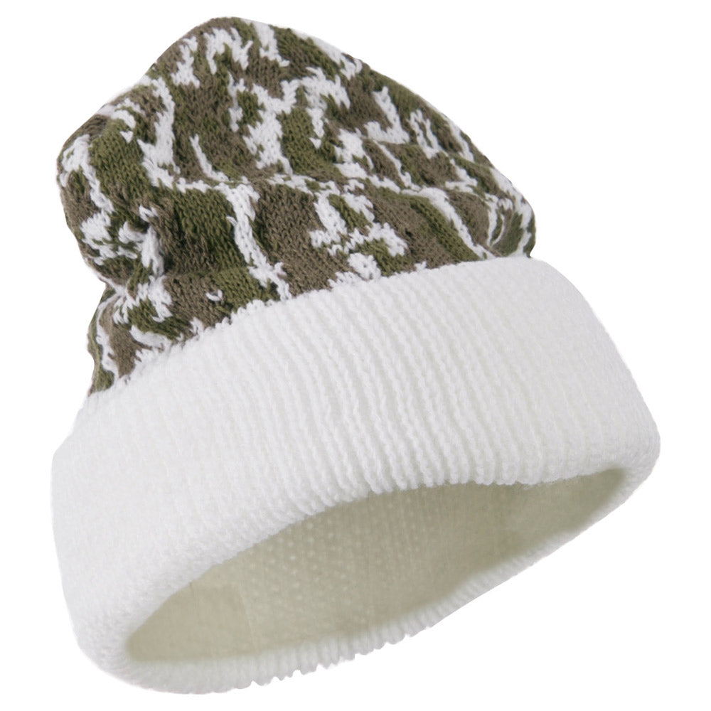 Blaze Liner Camo Cuff Beanie