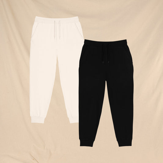 Black and Oatmeal | Goldilocks™ Men’s Lounge Joggers 2 Pack