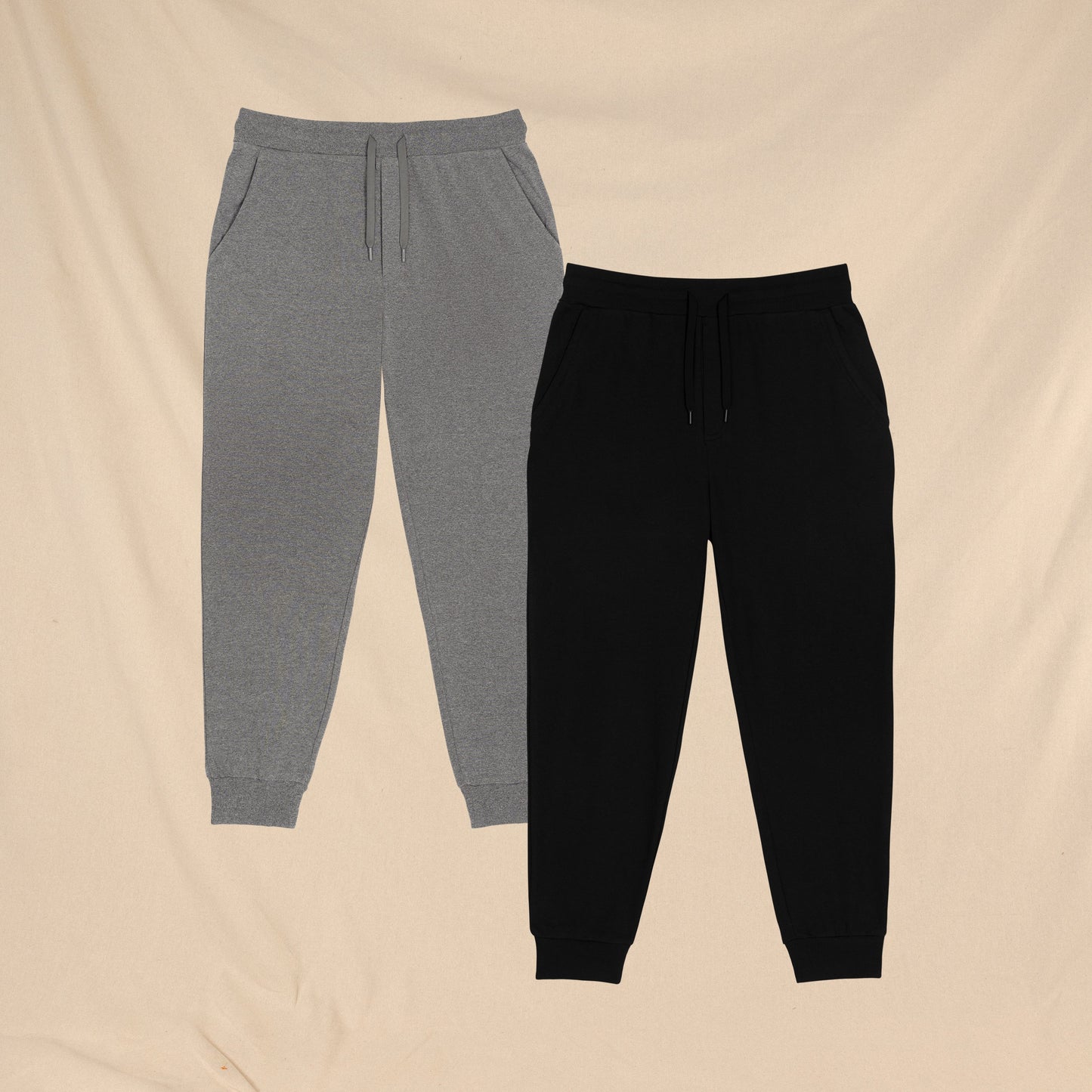 Black and Grey | Goldilocks™ Men’s Lounge Joggers 2 Pack