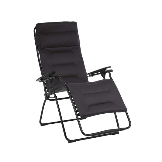 Lafuma Futura XL Air Comfort Series Outdoor Zero Gravity Lounge Chair, Black