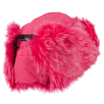 Bright Nylon Faux Fur Trooper Hat