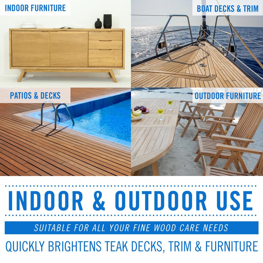 Boat Deck Teak Brightener