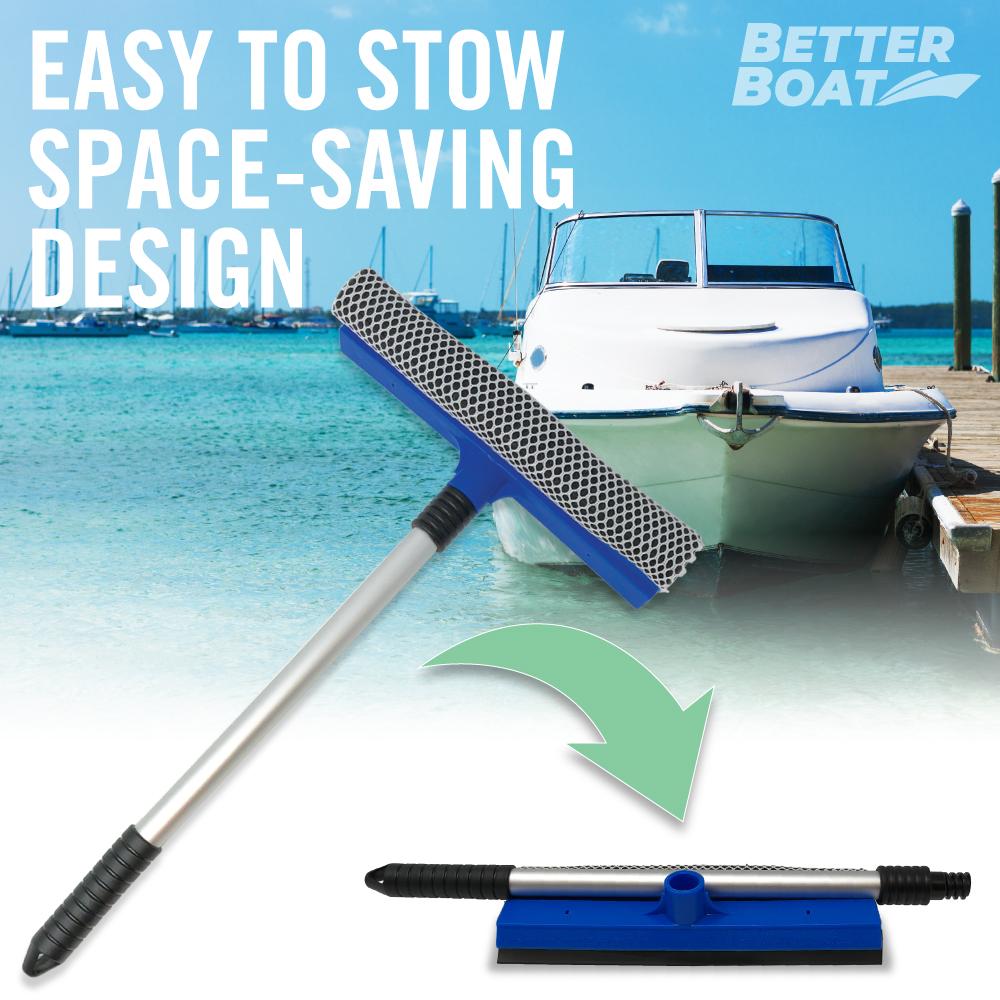 Boat Squeegee and Sponge