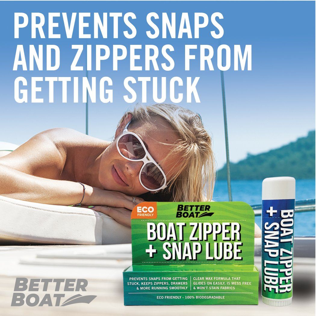 Boat Zipper and Snap Lube