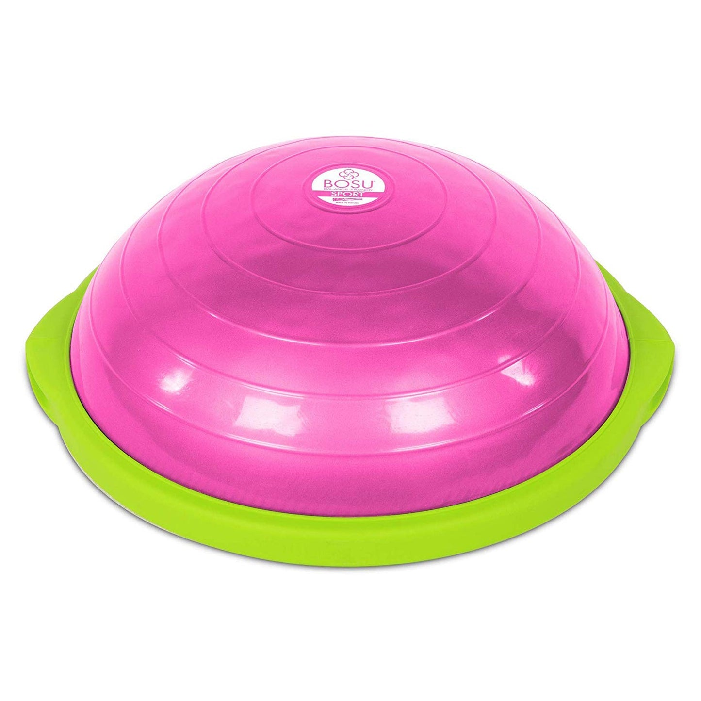 Bosu 50-Centimeter Non-Slip Travel-Size Home Gym Workout Balance Trainer, Pink