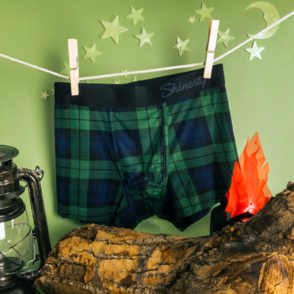 The Black Watch | Tartan Plaid Boy's Boxer Briefs