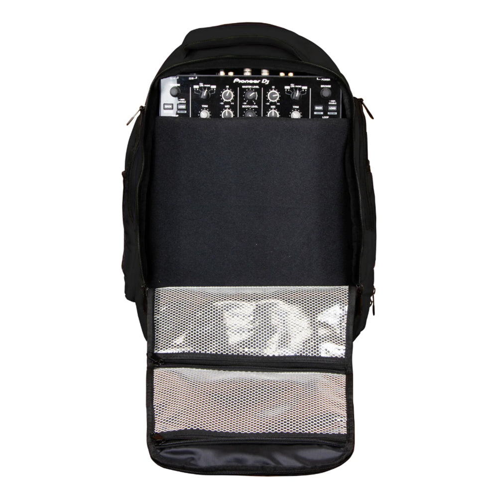 Odyssey BPBACKTRAKXL Backtrak Digital Gear DJ Laptop Travel Backpack Bag, Black