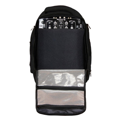 Odyssey BPBACKTRAKXL Backtrak Digital Gear DJ Laptop Travel Backpack Bag, Black