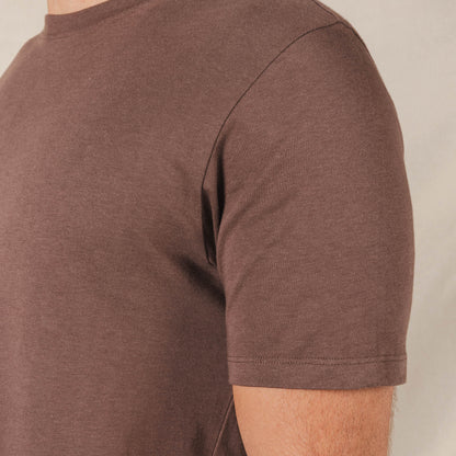 The Everyman™ Tee - Brown | Brown Super Stupid-Soft™ Men’s Tee