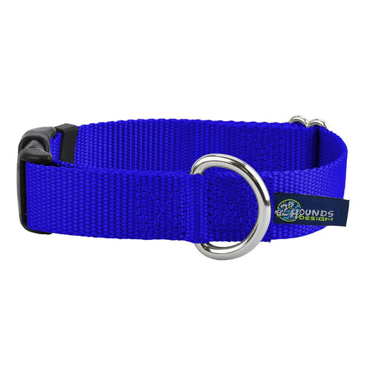 5/8″ and 1″ Royal Blue Nylon Dog Collar