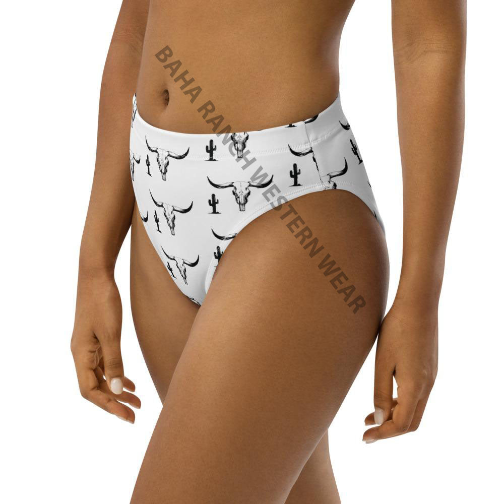 Yeehaw Bullhead Cactus Bikini Bottom