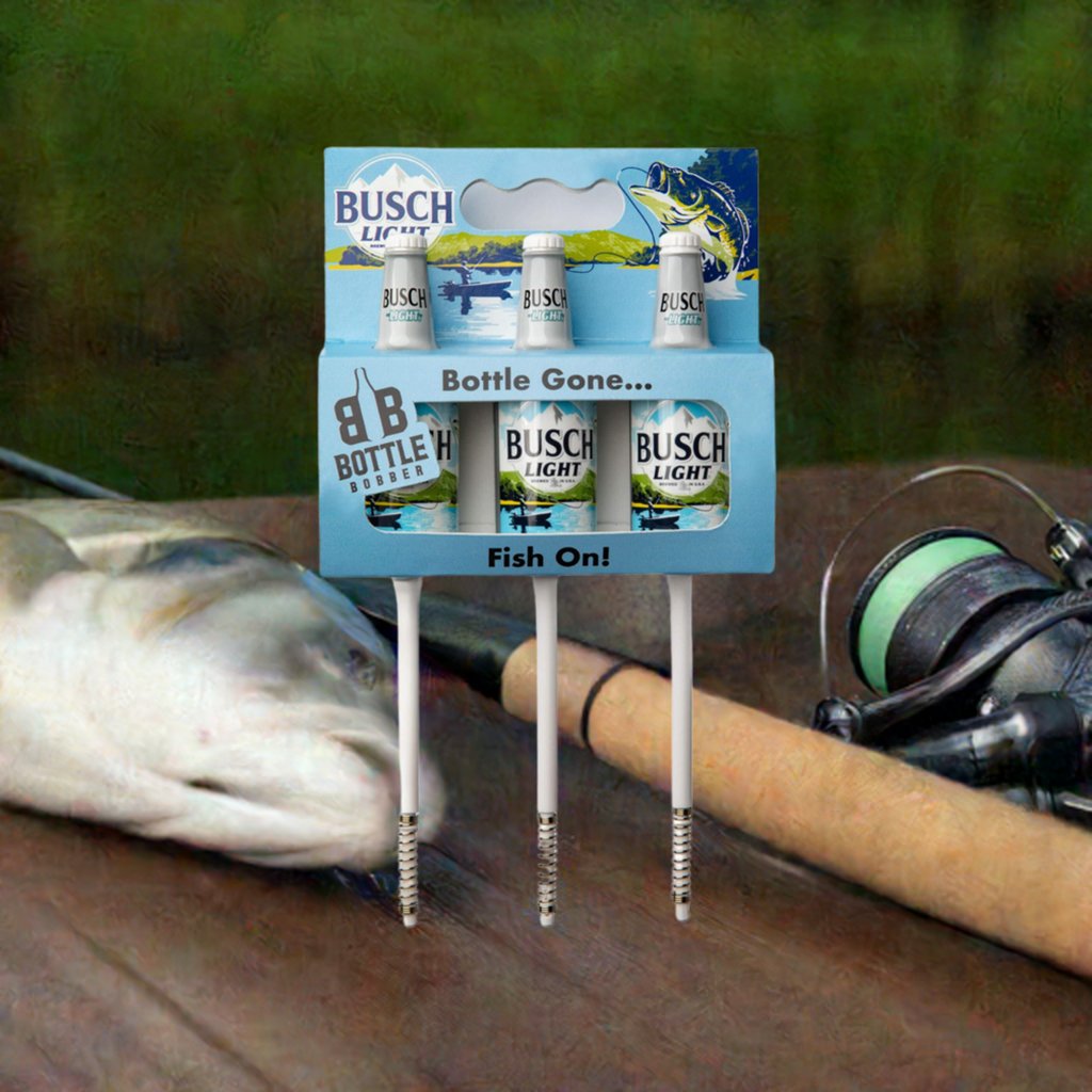 3 Pack Busch Light Fishing Bobbers Limited Edition