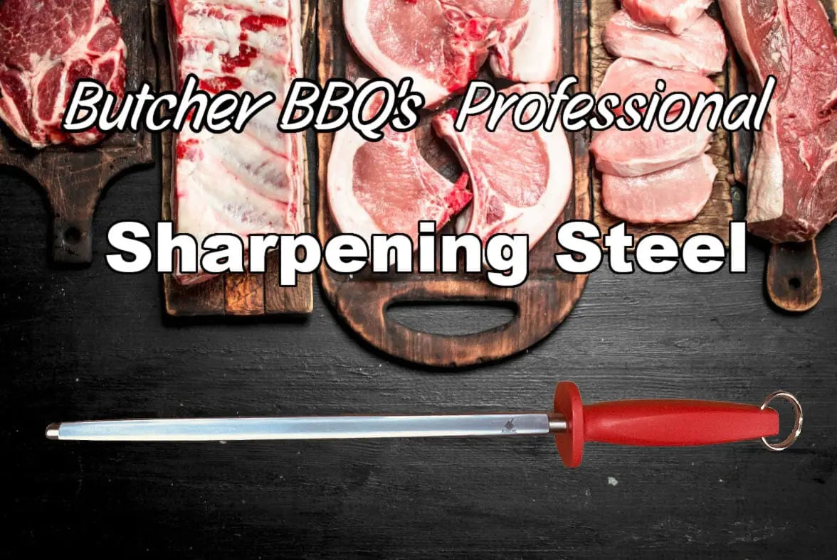 Butcher BBQ Knife Sharpening Steel