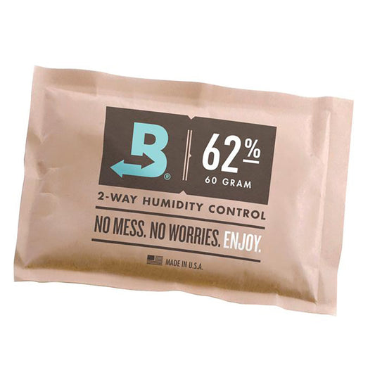 Boveda BV62187 67 Gram Humidity Control Pack 62% RH 2-Way Herbal Preservative