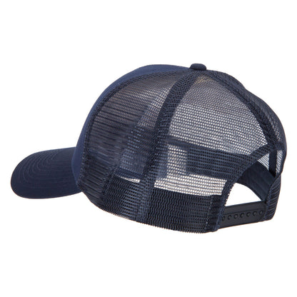 Big Size Solid Cotton Twill High Profile Mesh Pro Style Cap