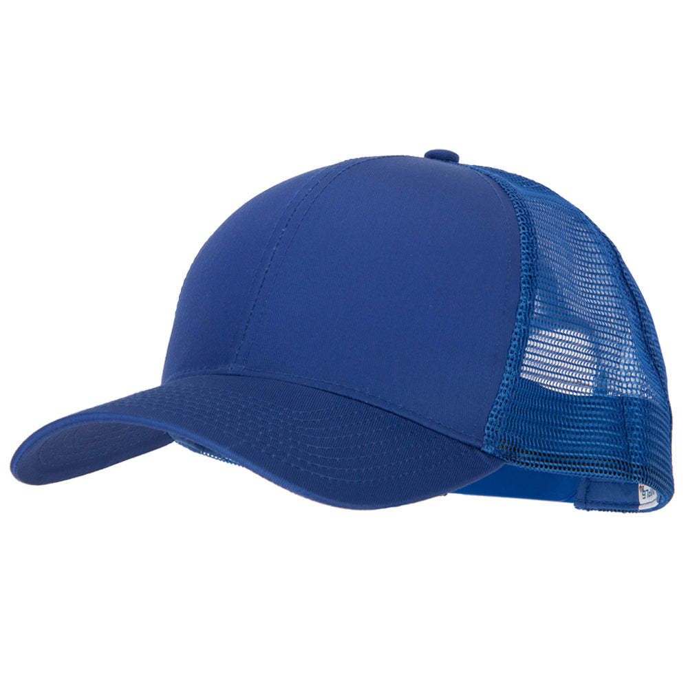 Big Size Solid Cotton Twill High Profile Mesh Pro Style Cap